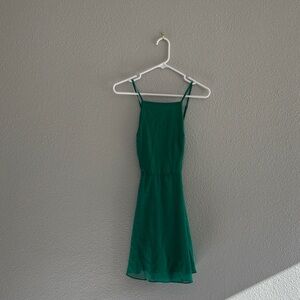 Lulus Green Sleeveless Dress - brand new!